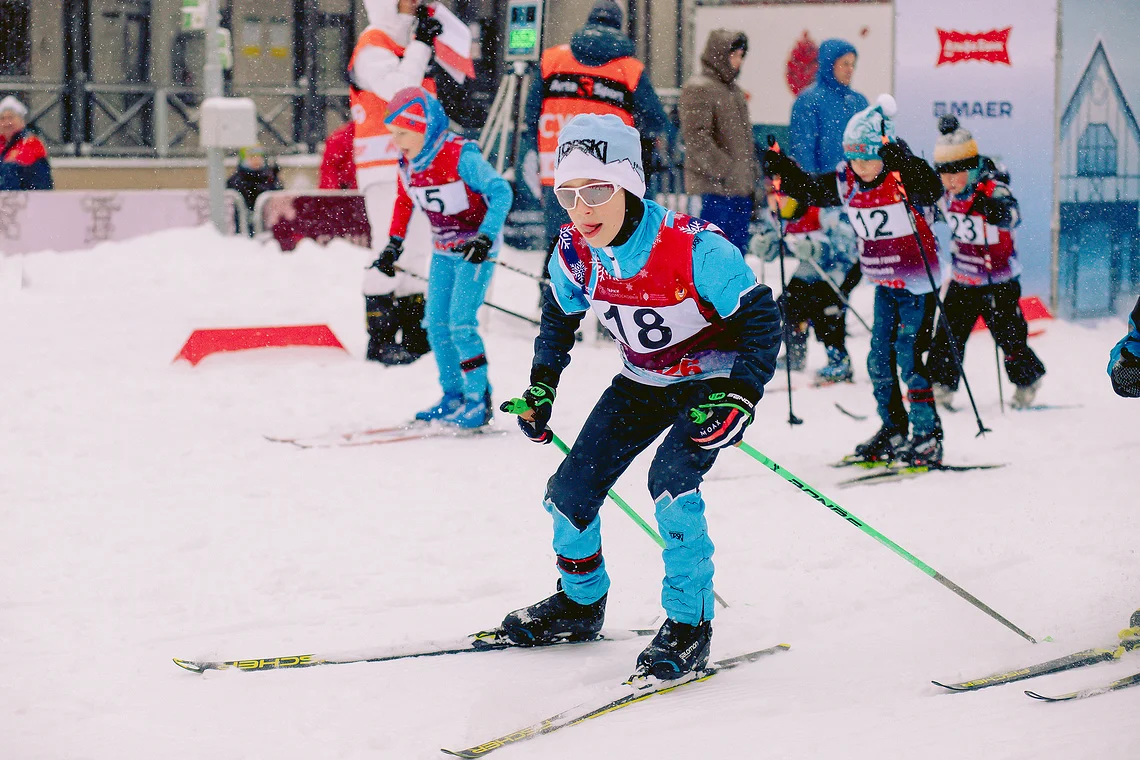 Вечерняя гонка Акентьева
