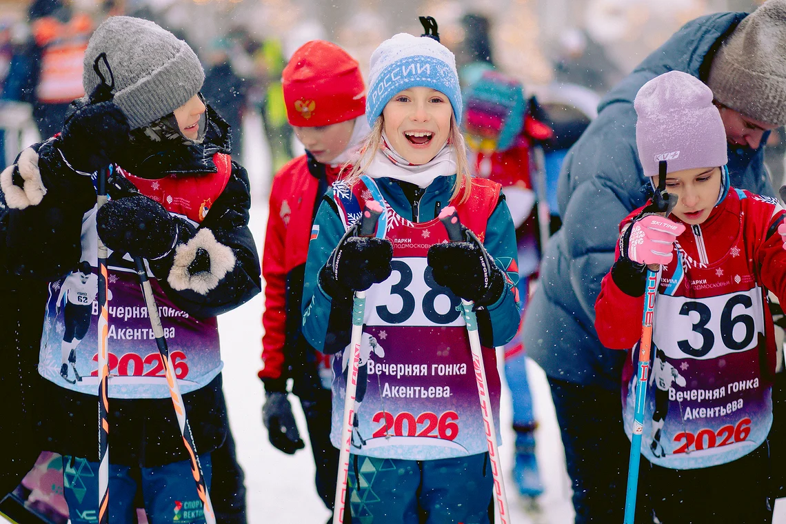 Вечерняя гонка Акентьева