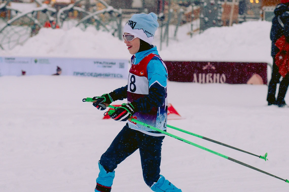 Вечерняя гонка Акентьева