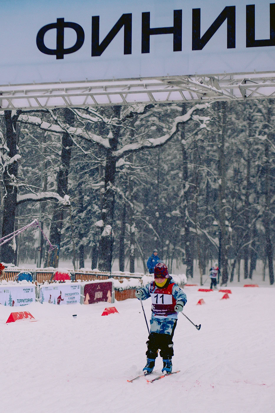 Вечерняя гонка Акентьева
