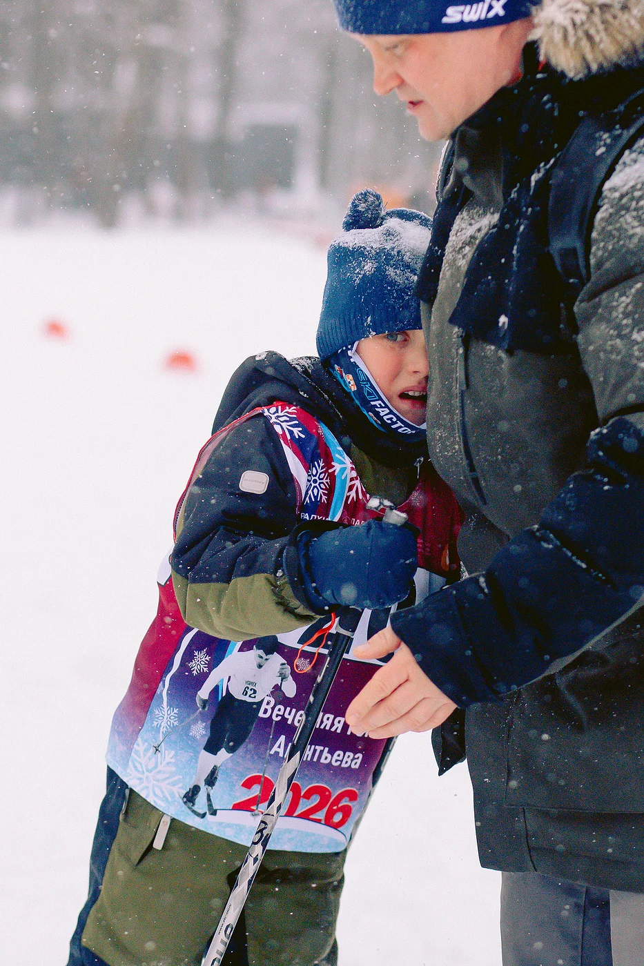 Вечерняя гонка Акентьева