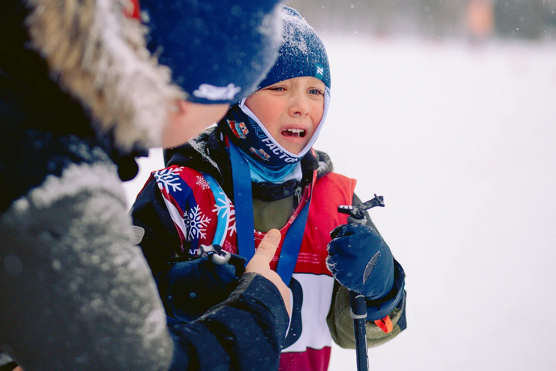 Вечерняя гонка Акентьева