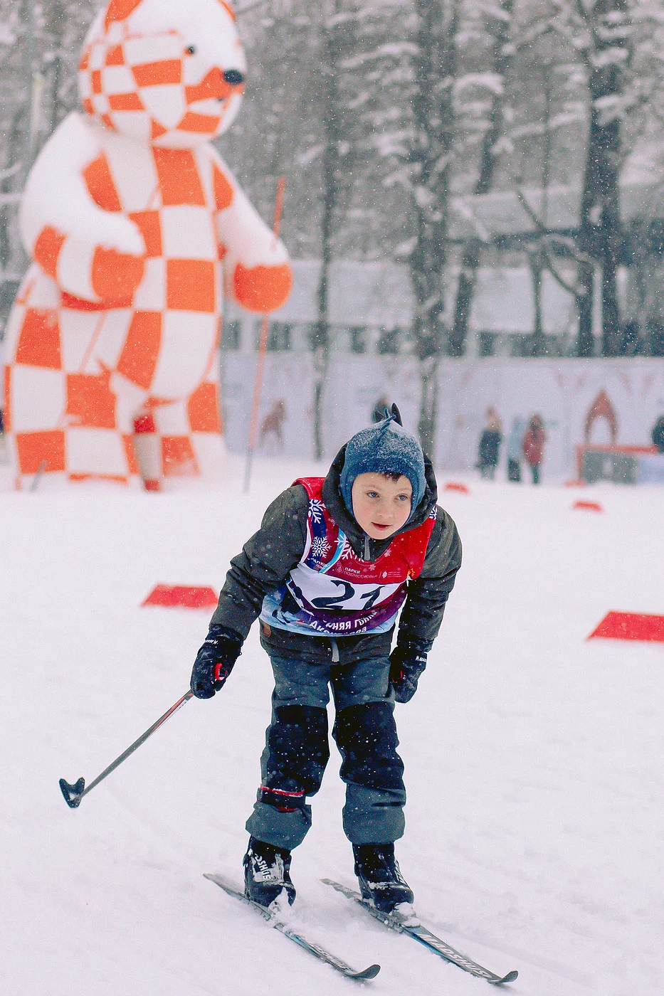 Вечерняя гонка Акентьева