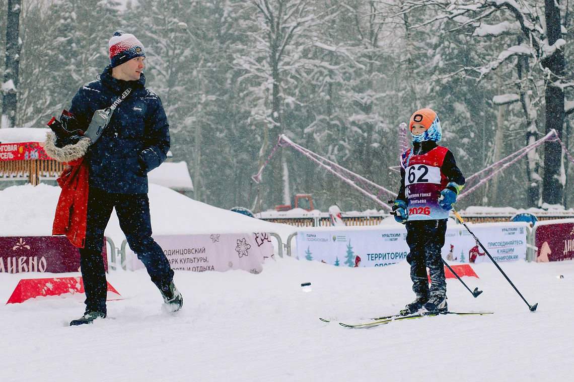Вечерняя гонка Акентьева