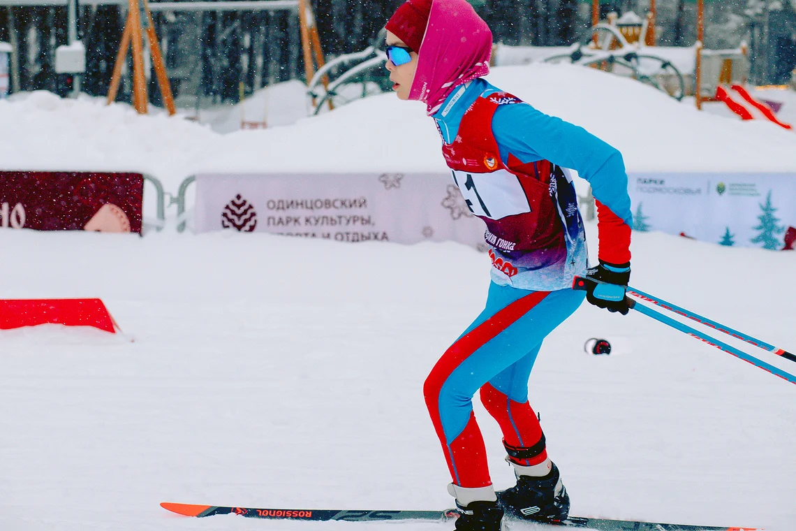 Вечерняя гонка Акентьева