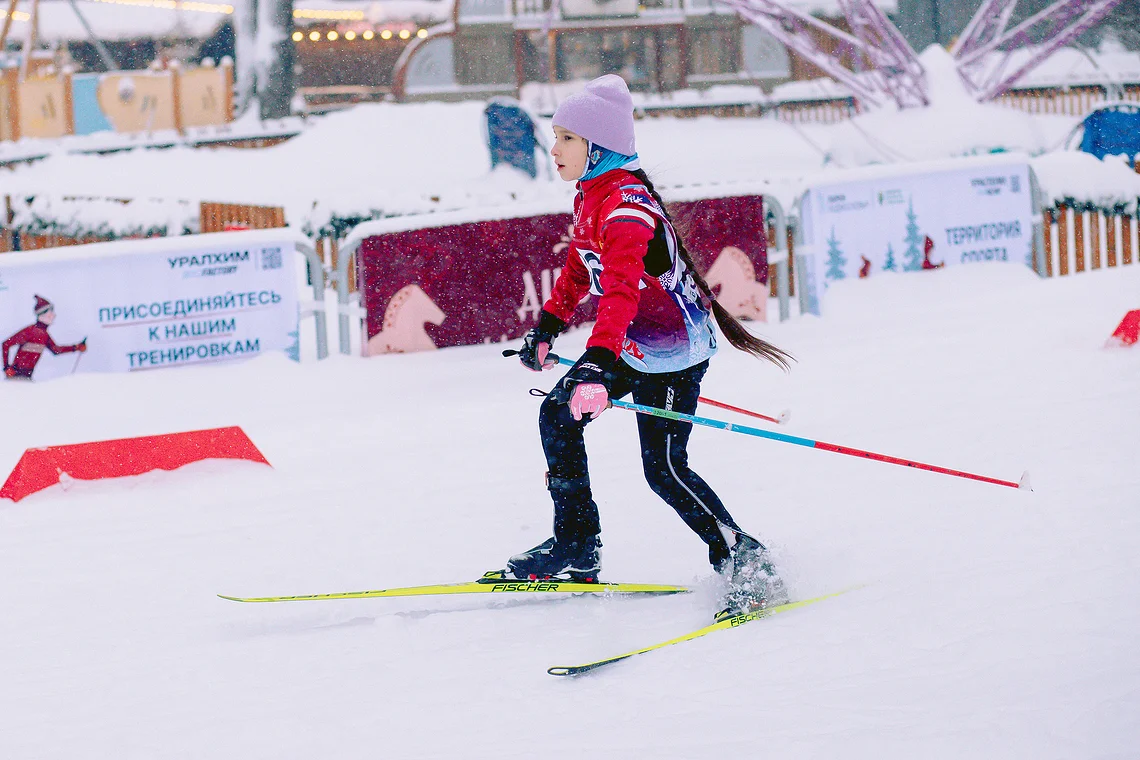 Вечерняя гонка Акентьева