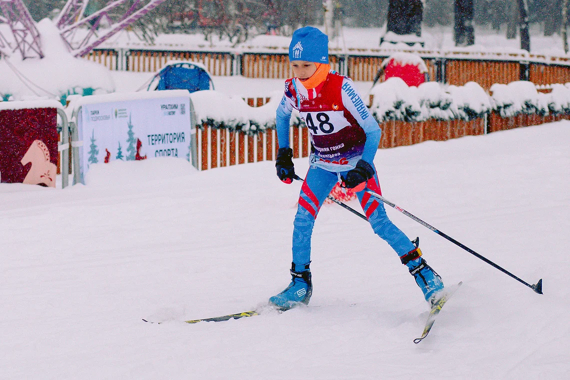Вечерняя гонка Акентьева