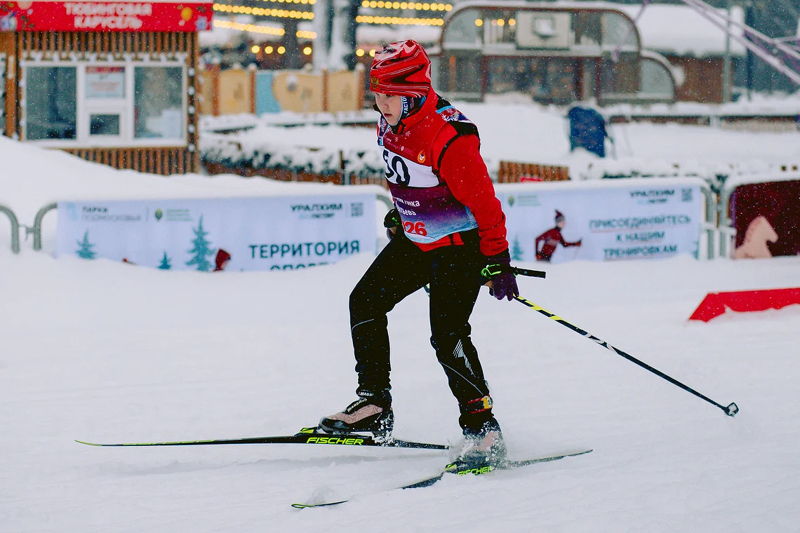 Вечерняя гонка Акентьева
