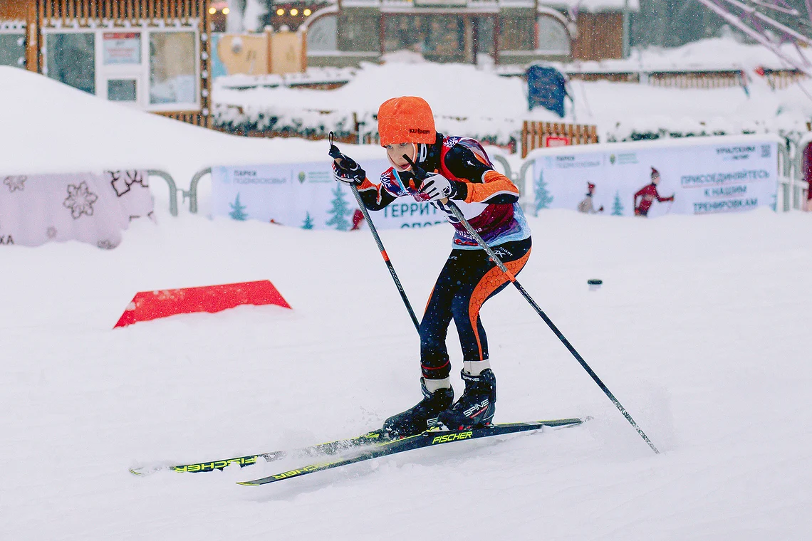 Вечерняя гонка Акентьева