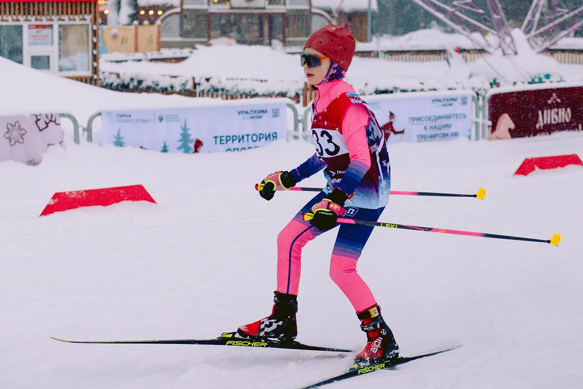 Вечерняя гонка Акентьева