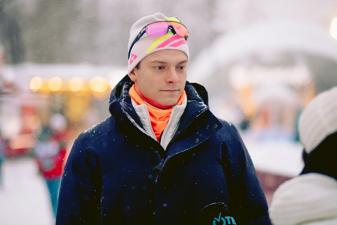 Вечерняя гонка Акентьева