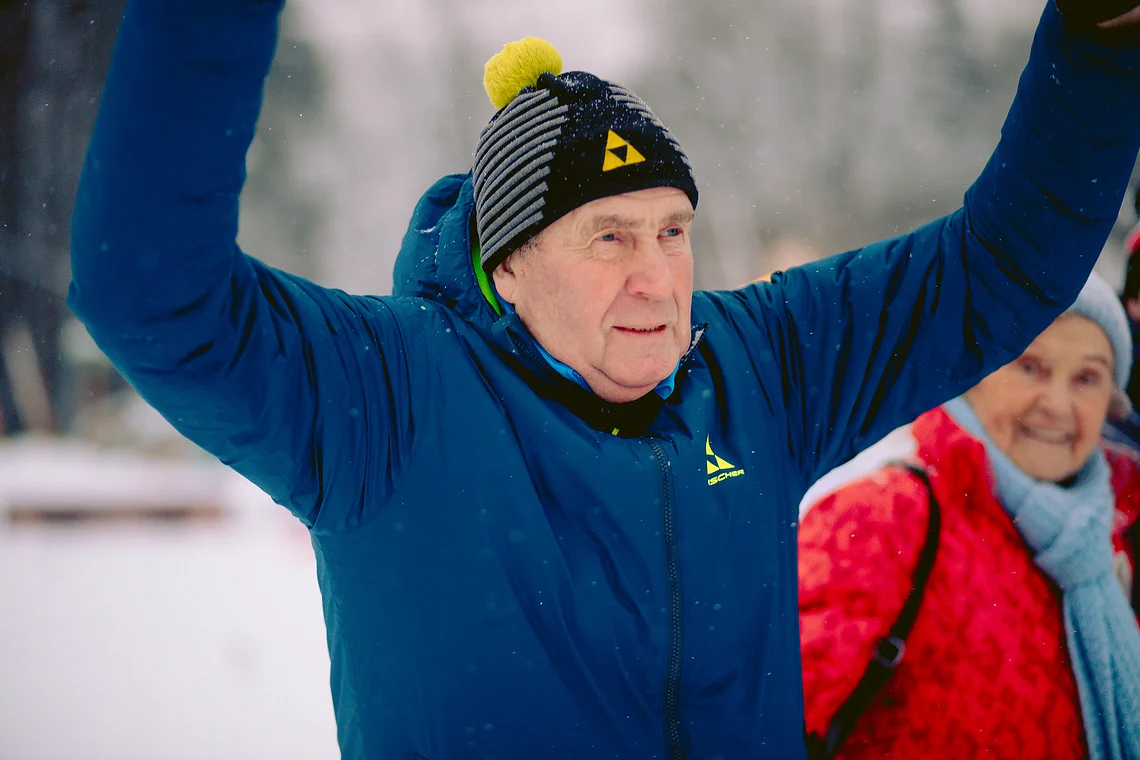 Вечерняя гонка Акентьева