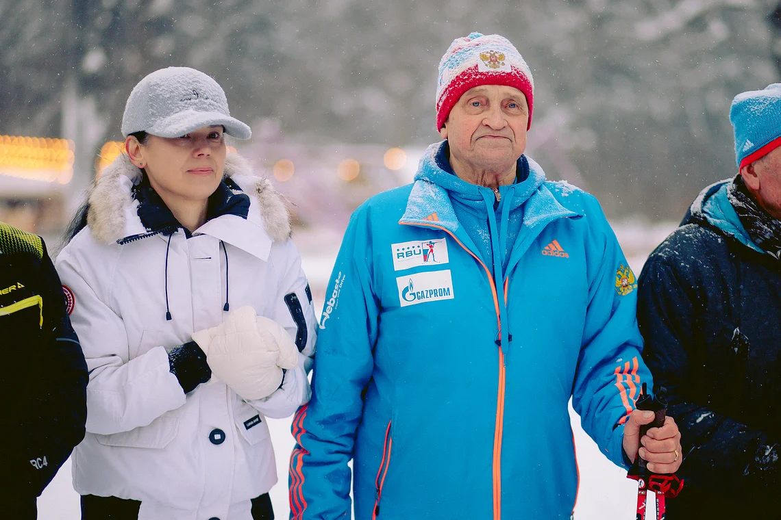 Вечерняя гонка Акентьева