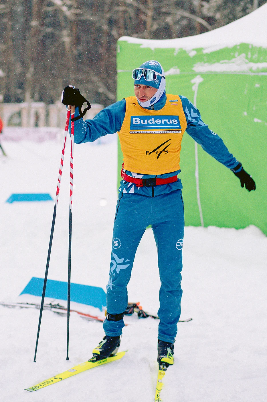 Вечерняя гонка Акентьева