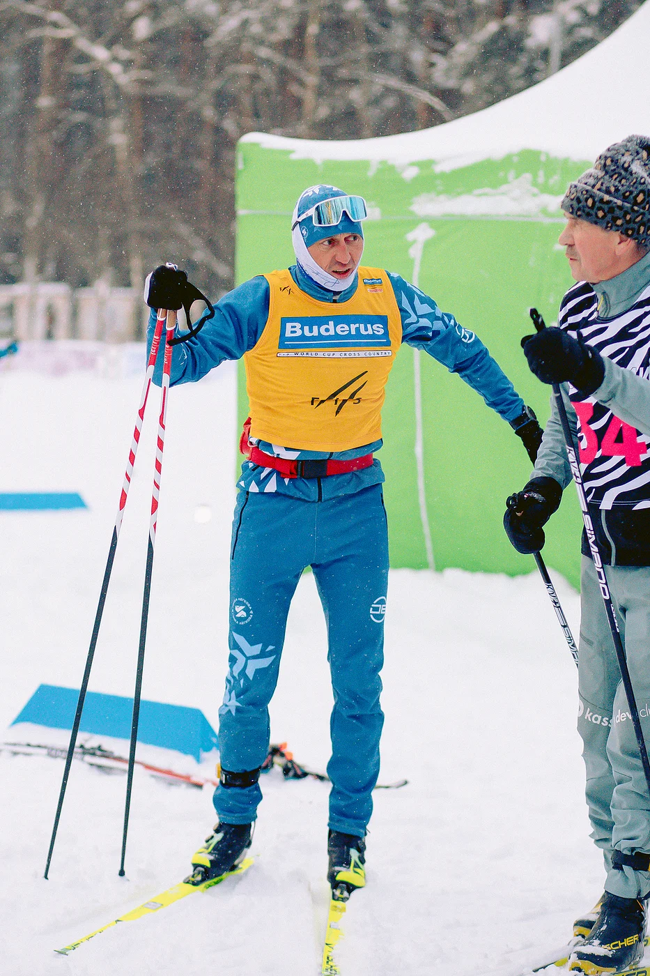 Вечерняя гонка Акентьева