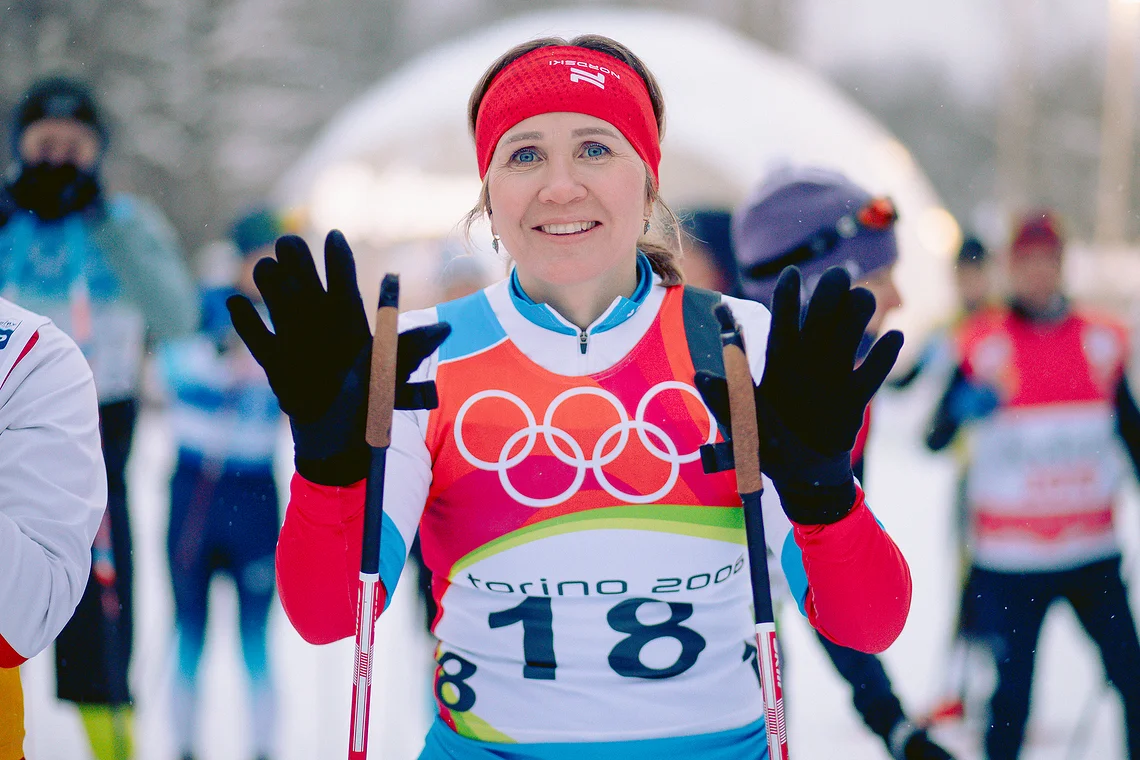 Вечерняя гонка Акентьева