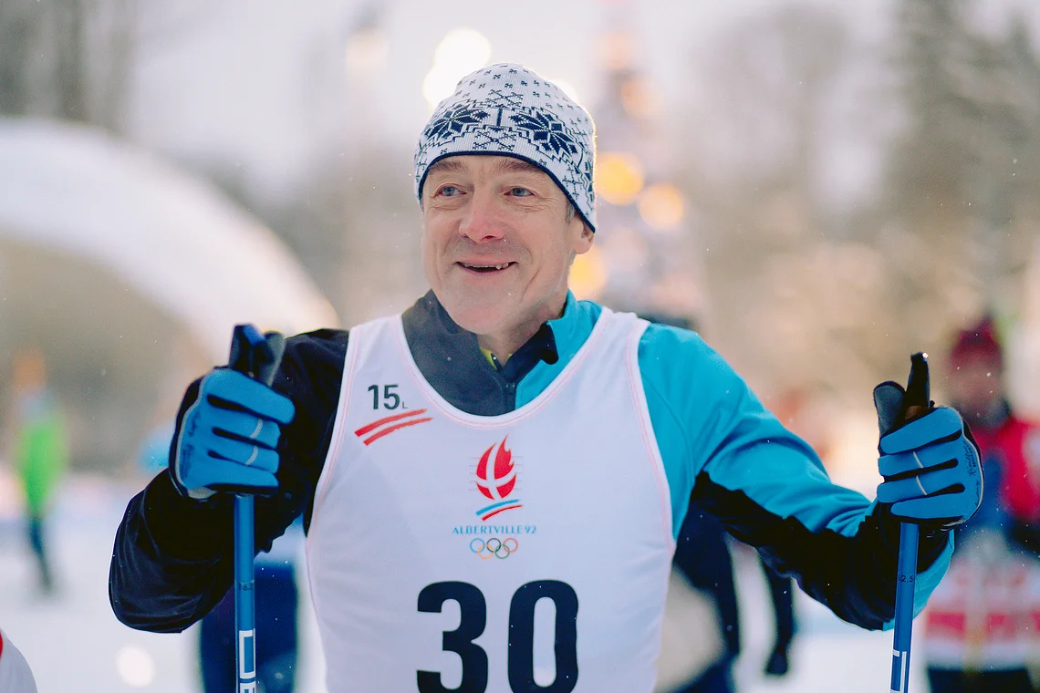 Вечерняя гонка Акентьева