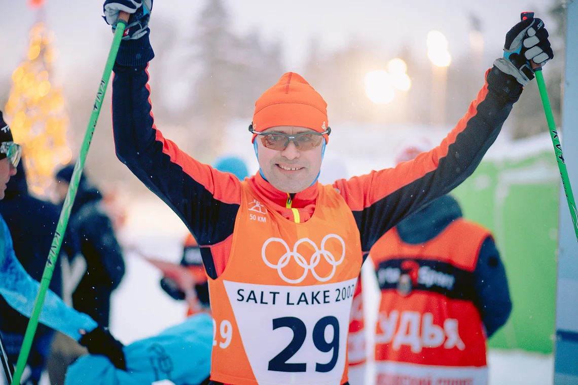 Вечерняя гонка Акентьева