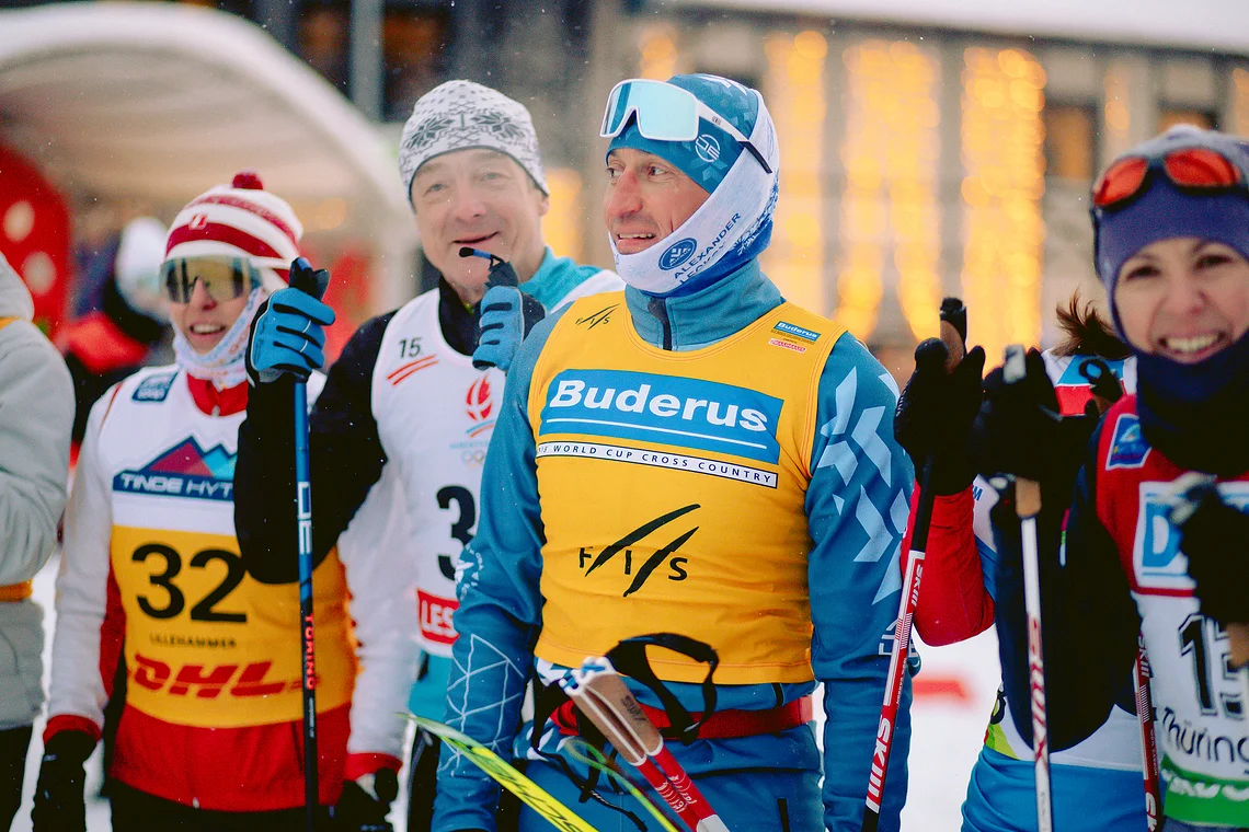 Вечерняя гонка Акентьева