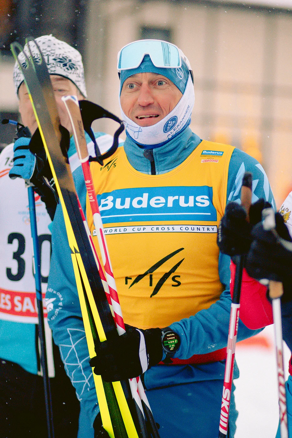 Вечерняя гонка Акентьева