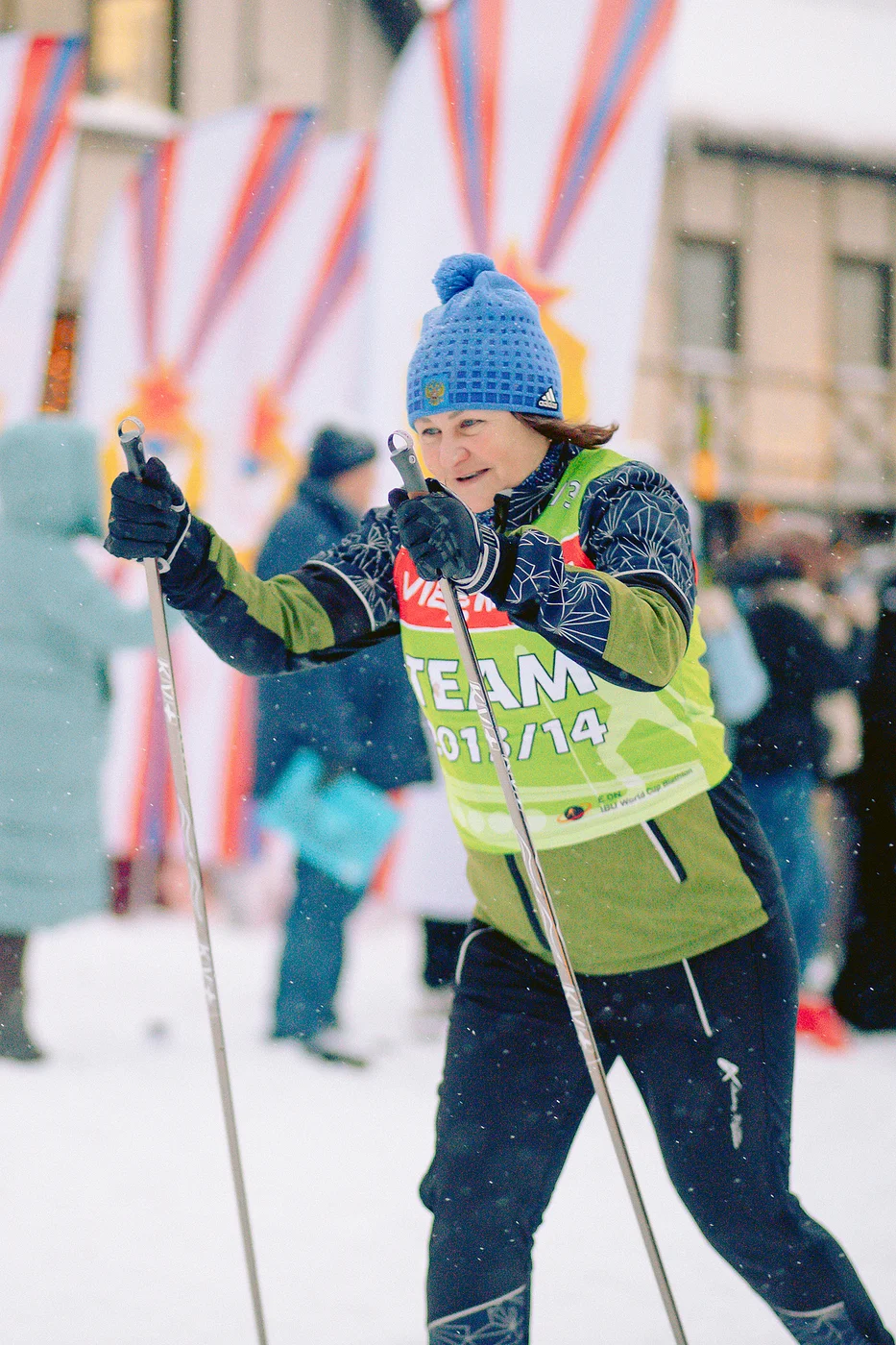 Вечерняя гонка Акентьева