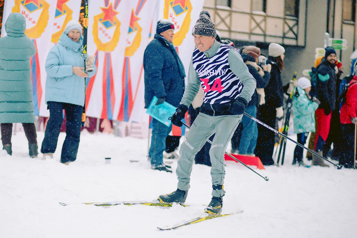 Вечерняя гонка Акентьева