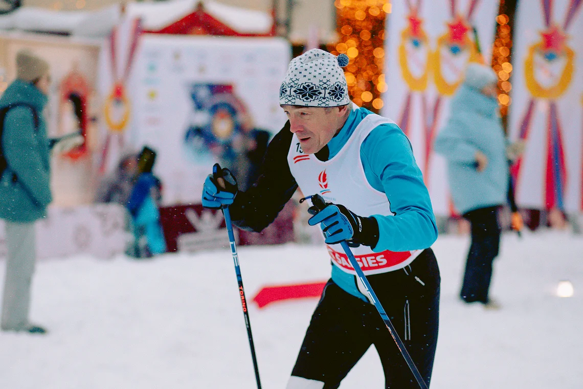 Вечерняя гонка Акентьева