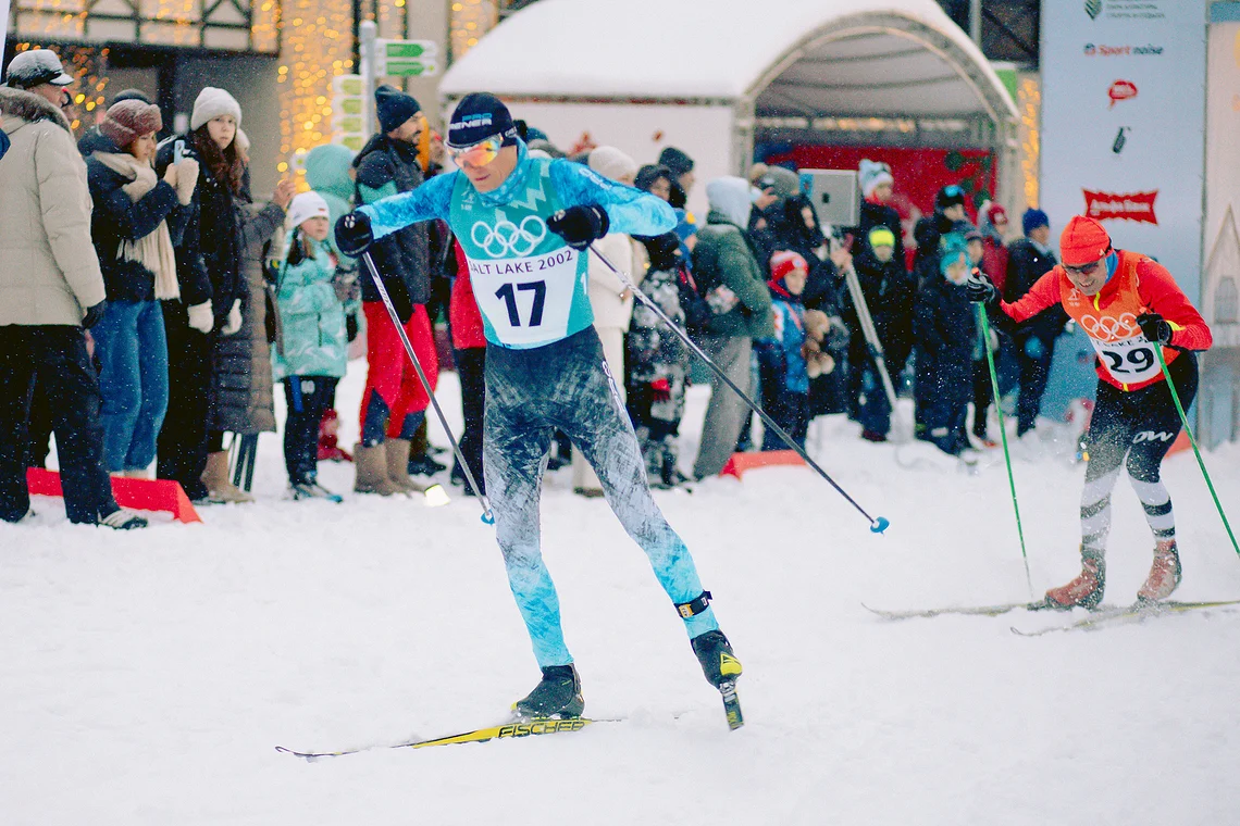 Вечерняя гонка Акентьева