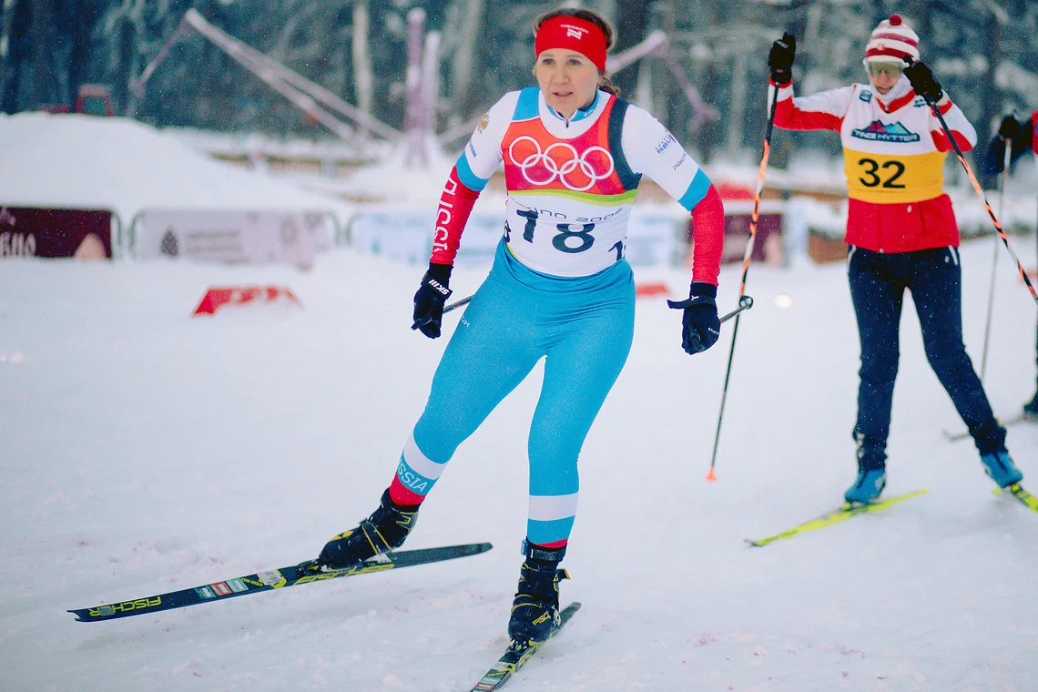 Вечерняя гонка Акентьева