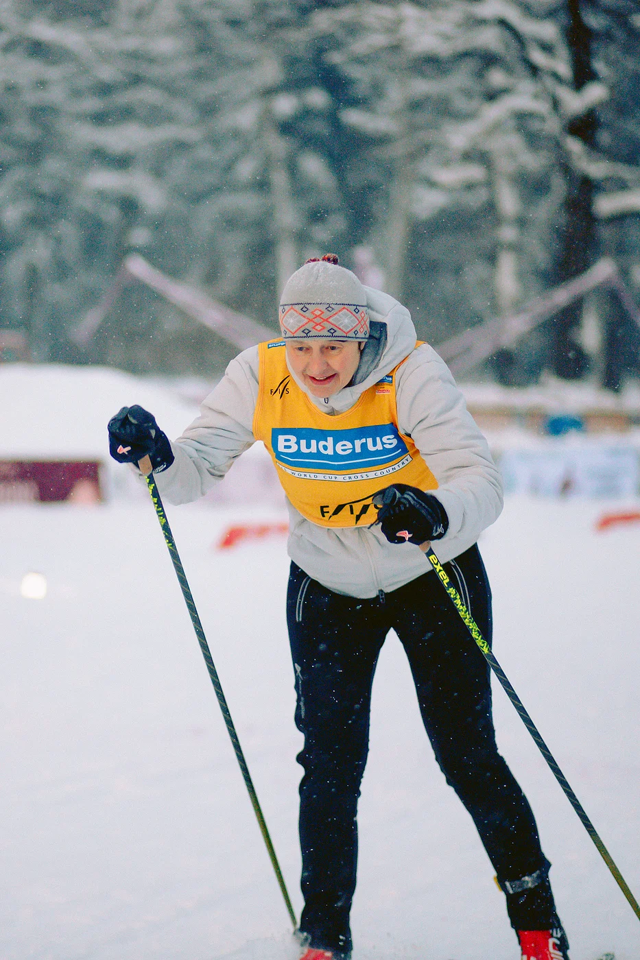 Вечерняя гонка Акентьева