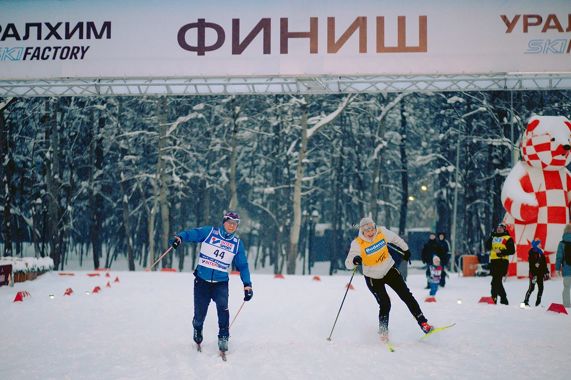 Вечерняя гонка Акентьева